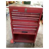 Two piece toolbox 24 x 13 by 42 tall