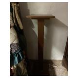 Wooden plant stand