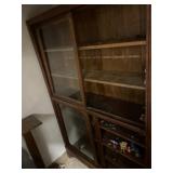 Antique display case- missing one door