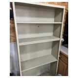 Metal shelving unit