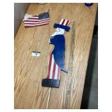 Uncle Sam Wooden decor