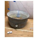 Galvanized bucket