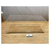 Oak display case 24 x 11 x 9 tall