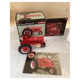 Diecast Farmall super M tractor