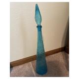 Turquoise MCM decanter