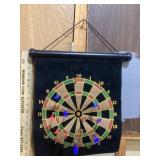 Magnetic dartboard