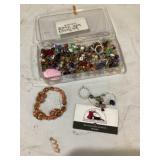 Costume jewelry beads