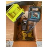 Ryobi and Makita chargers