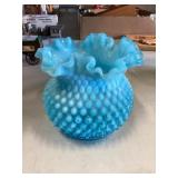 Hobnail vase