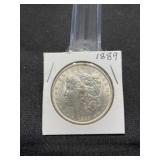 1889 Morgan Dollar