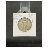 1936 D Walking Liberty Half