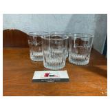 4 crown Royal Glasses