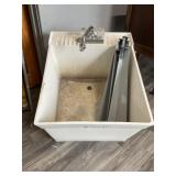 Used Utility sink with legs