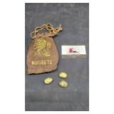 Native American nuggets bag