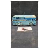 Cardboard animal crackers toy bus