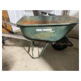 True temper metal wheel barrow