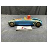 Tin litho wind up car toy