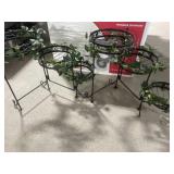 Metal plant stand or serving stands