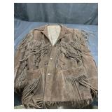 Joo-Kay leather fringe jacket