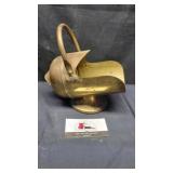 Brass coal bucket scoop