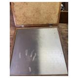 Heavy flat steel plate