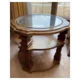 Side table Glass Top