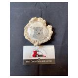 Antler Bear Belt Buckle made by Skeeter