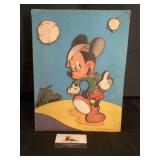 Walt Disney Counter Card WWII 3D