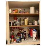 Cupboard contents