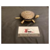 Vintage brass turtle bell