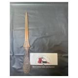 Metal Archery letter opener