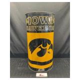 Iowa Hawkeyes Trash Can