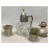 Clear Glass Antique Items
