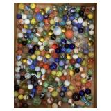 Vintage Glass and Clay Marbles