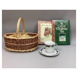 Recipe Card Book, Christmas Tea Cup & More