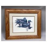 Vintage Duck Framed Print by Brian Wheeler