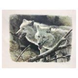 "White Wolves" Signed By Carl Brenders