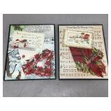 Decorative Scrapbook Style Christmas Artwork