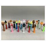 Assortment of Collectible PEZ Dispensers