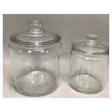 Clear Glass Canisters