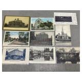 Grove City and New Wilmington PA Postcards