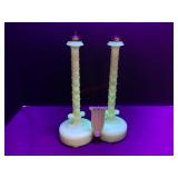 Two Aladdin Alacite Boudoir Lamp Bases