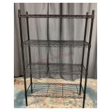 4 Shelf Metal Rack