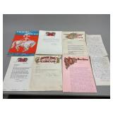 1930ï¿½s - 1950ï¿½s Circus Letters