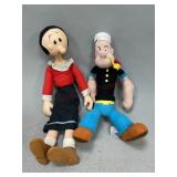 Popeye and Olive Oyl Dolls