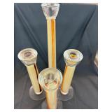 4 Candle holders