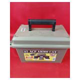 .45 ACP Plastic Ammo Can 12"x9"x6