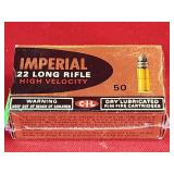 C-I-L Imperial 22LR Plated 50 Rounds