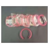 7 New Pink Lighted Bangles