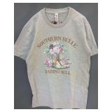 NEW Size Small Shirt "Southern Belle Raising Hell"